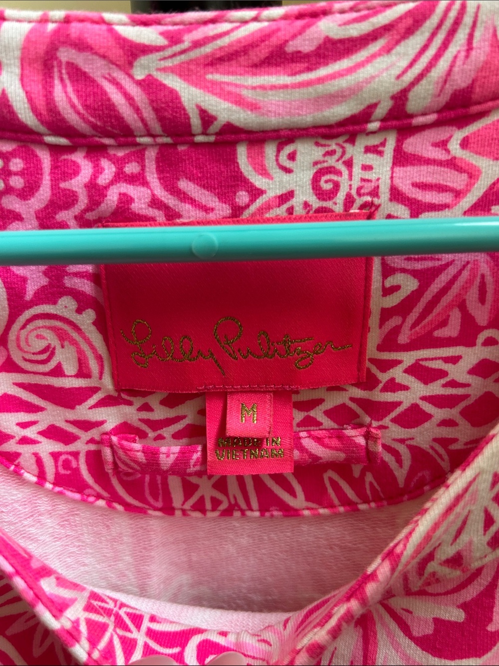 Lilly Pulitzer Harriet Piñata Pink New Blooms On The Block Dress Sz M - Picture 6 of 10